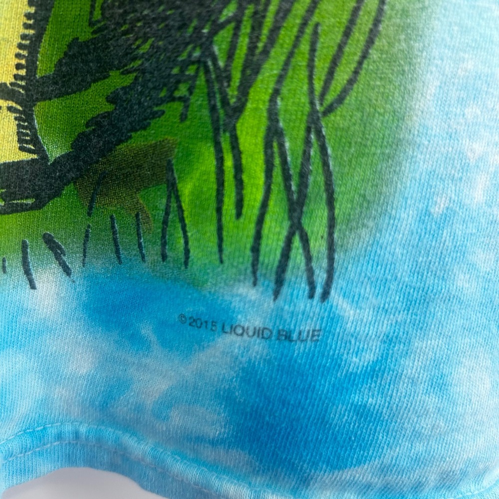 Liquid Blue Alice‎ In Wonderland Caterpillar Tie Dye T Shirt Size L - Picture 4 of 7
